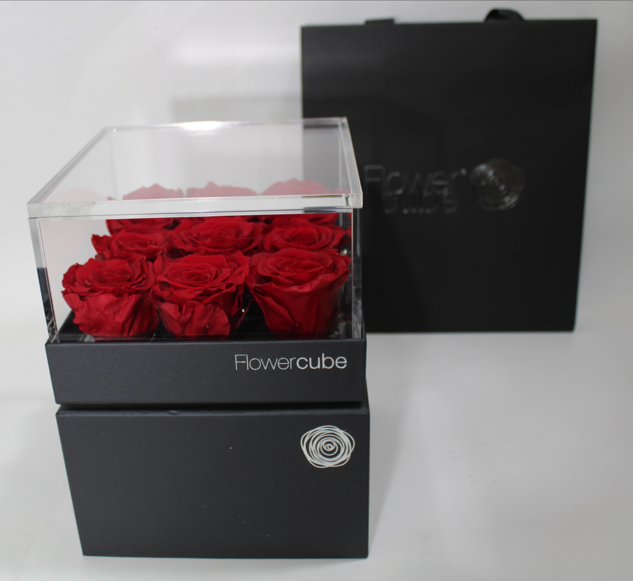 # 9 Roses stabilized platinum