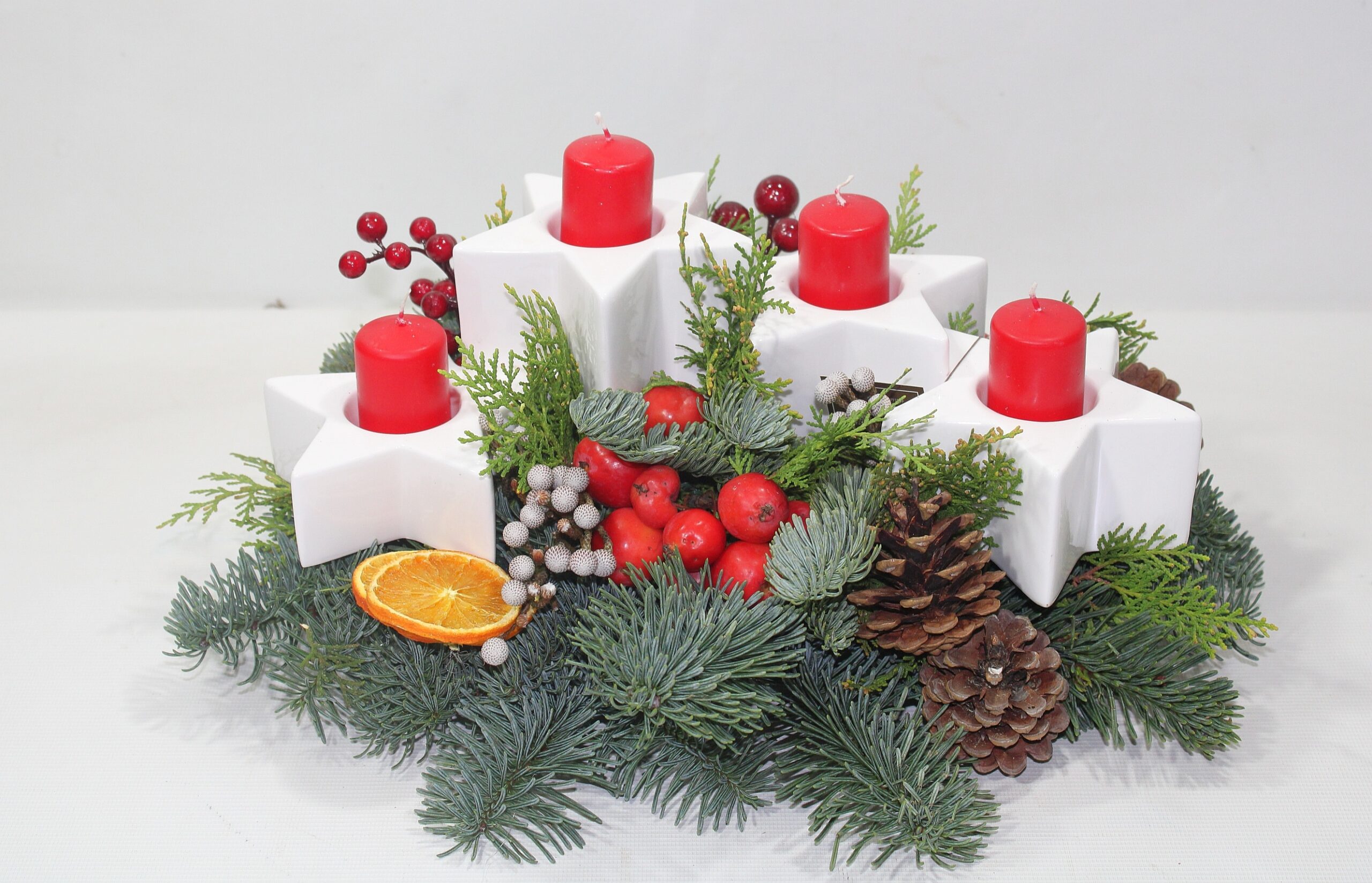 Centerpiece with stars